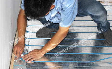 安裝發(fā)熱電纜