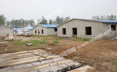 養(yǎng)豬場豬舍全景