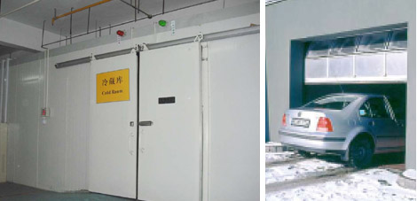 冷庫(kù)和車(chē)庫(kù)大門(mén)發(fā)熱電纜電地暖安裝圖