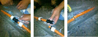 水地暖漏水 地暖管漏水