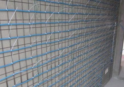 發(fā)熱電纜安裝完畢